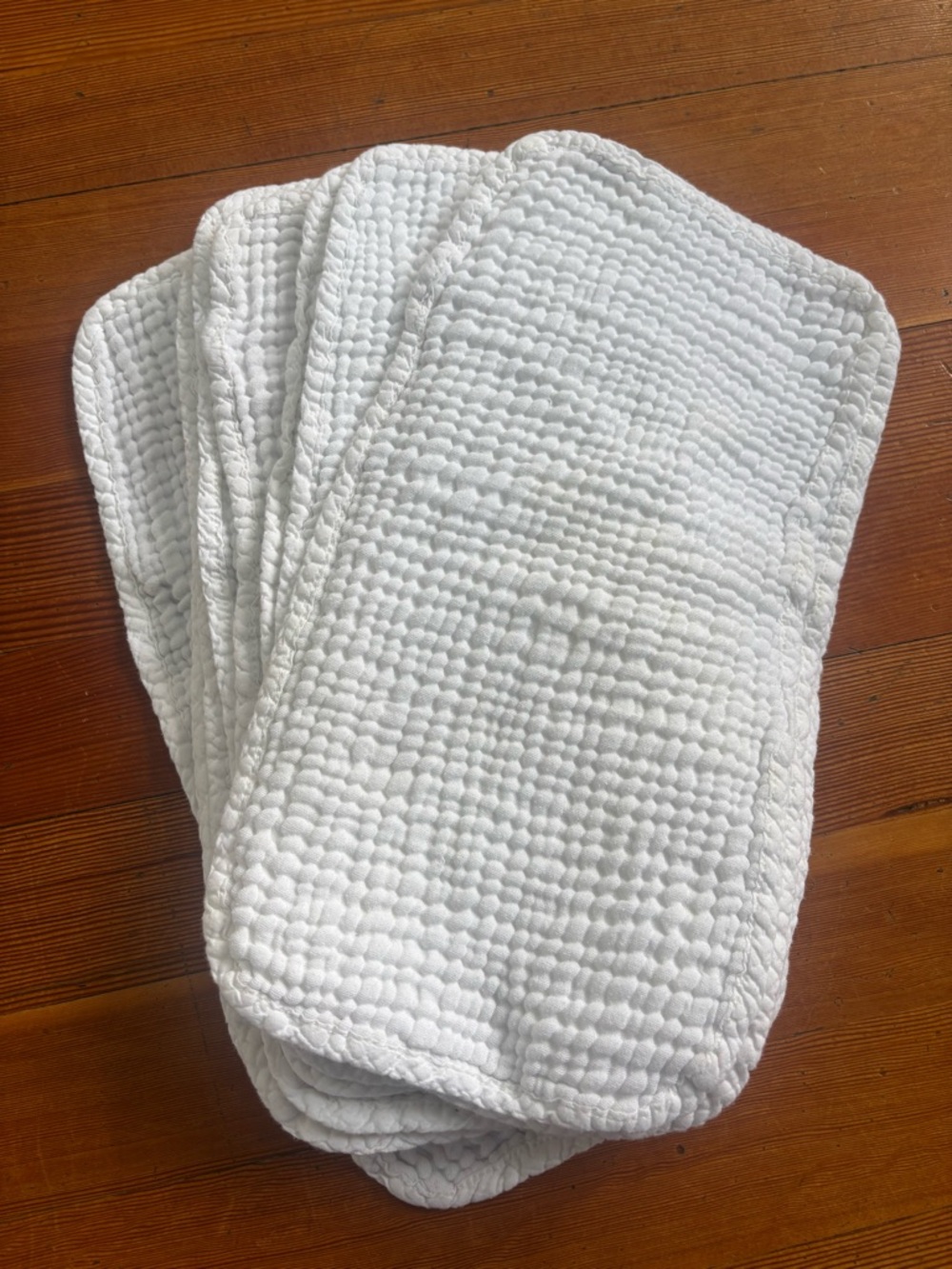 12 pack 100% cotton muslin burp cloths Lovely Care Large Extra Soft Baby
